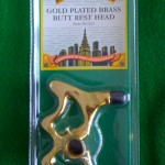GOLD PLATED BUTT REST: